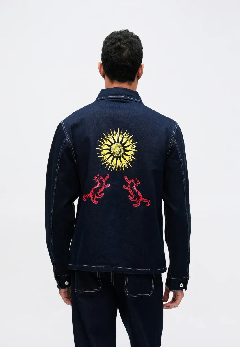 PARK UNDER THE SUN - Jeansjacke - dark indigo