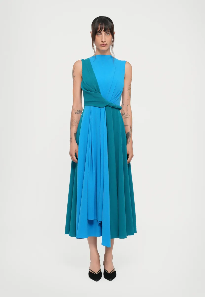 PARSA DRESS - Ballkleid - aegean/turquoise