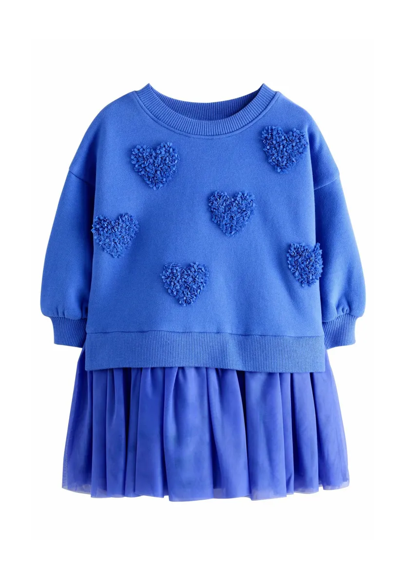PARTY - Freizeitkleid - blue hearts