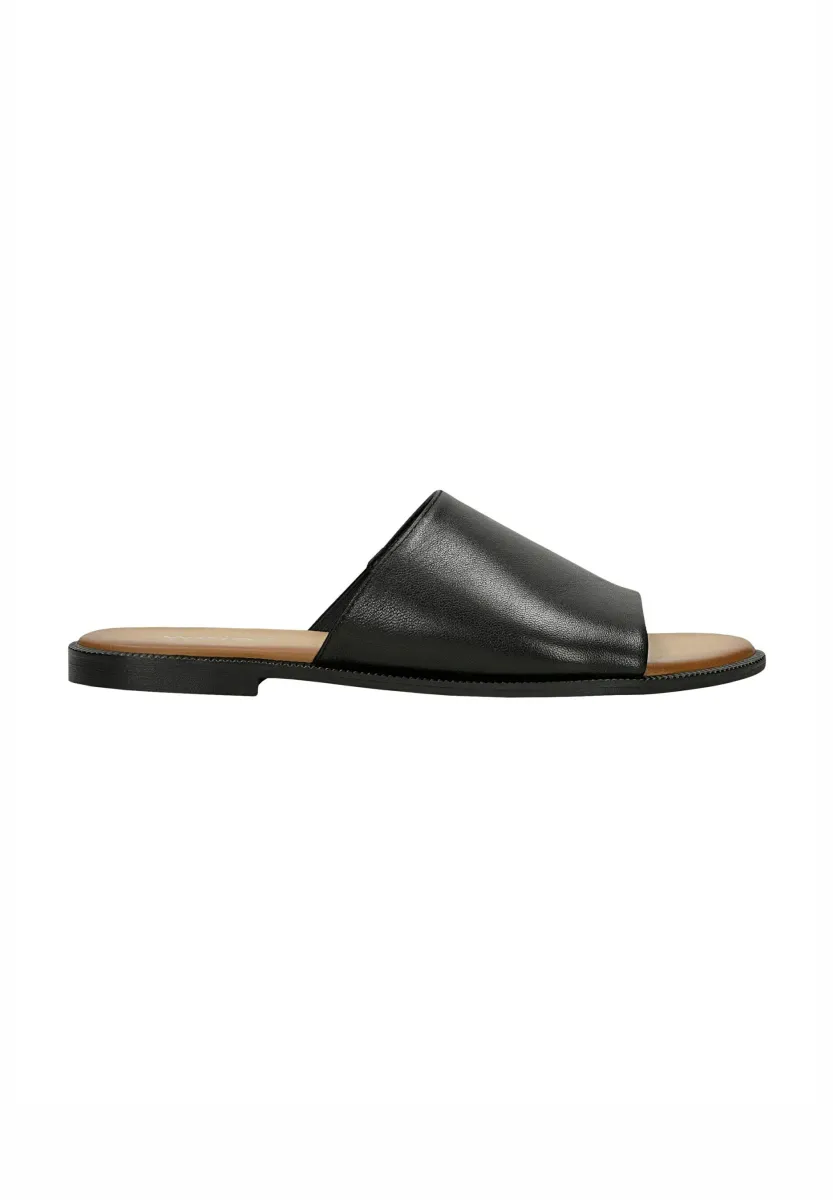 PŁASKIEJ - Pantolette flach - black