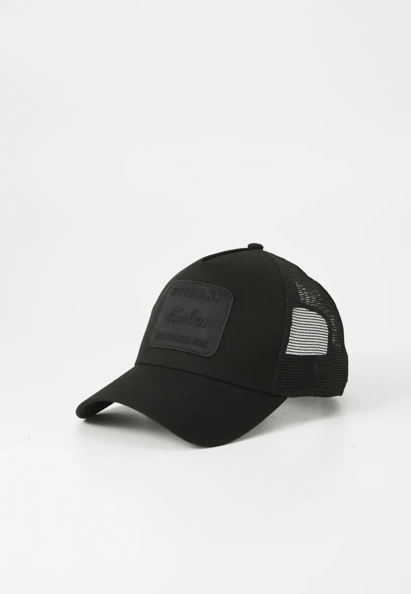PATCH TRUCKER UNISEX - Cap - black