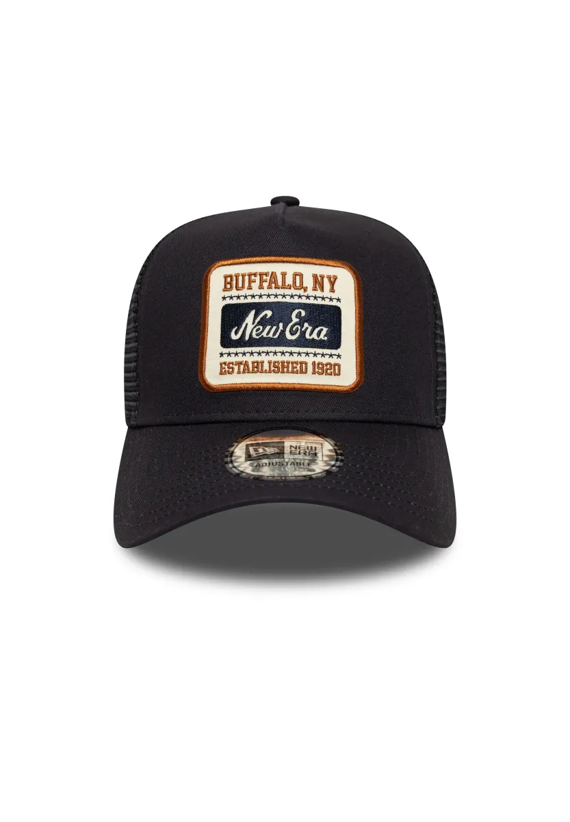 PATCH TRUCKER UNISEX - Cap - navy