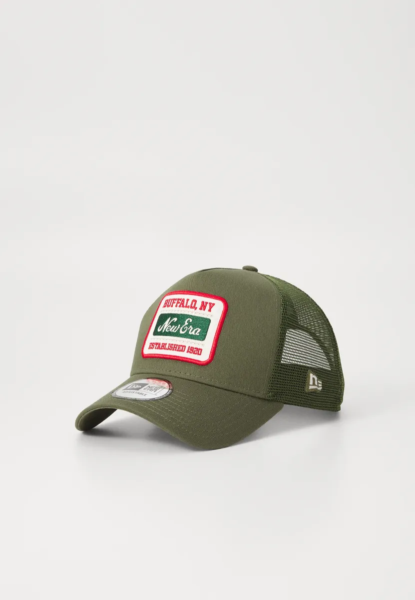 PATCH TRUCKER UNISEX - Cap - oliv