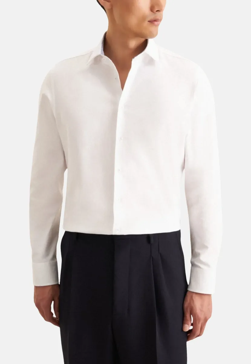 PATCH5 SLIM - Hemd - weiss