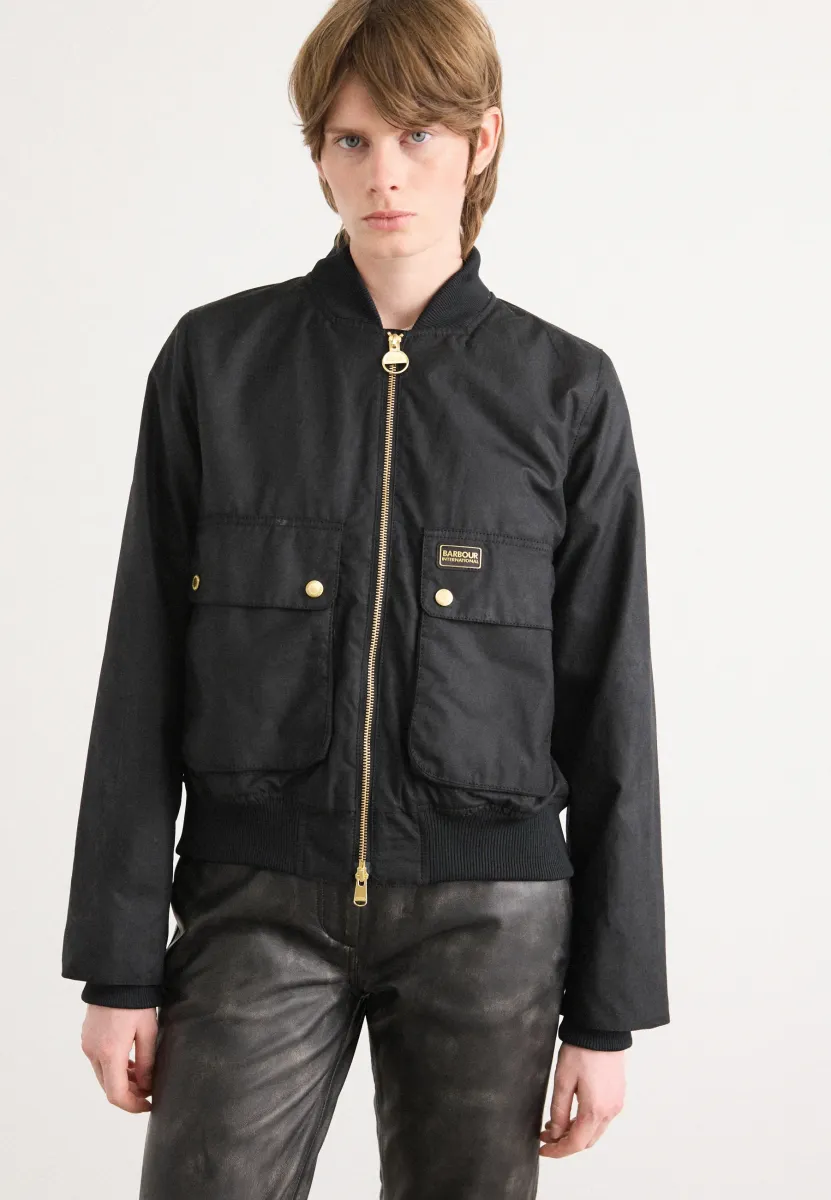 PATSY JACKET - Bomberjacke - black