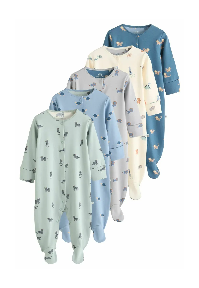 PATTERNED 5 PACK - REGULAR FIT - Strampler - teal blue