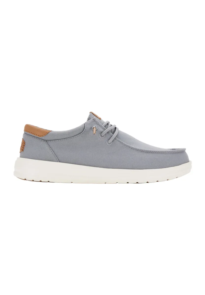 Paul Canvas - Slip-On Schuhe - Sportlicher Schnürer - monument grey
