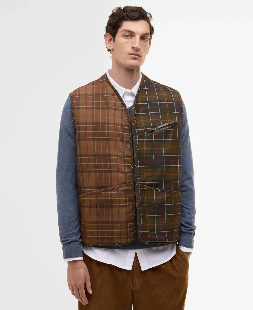 PAUL SMITH LOVES BARBOUR LINER UNISEX - Weste - mixed tartan