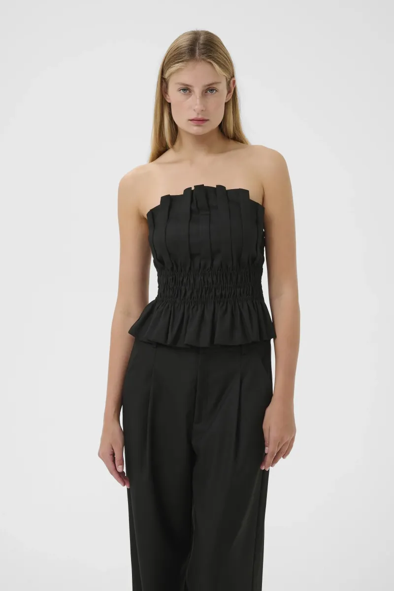 PAULINE - Top - black