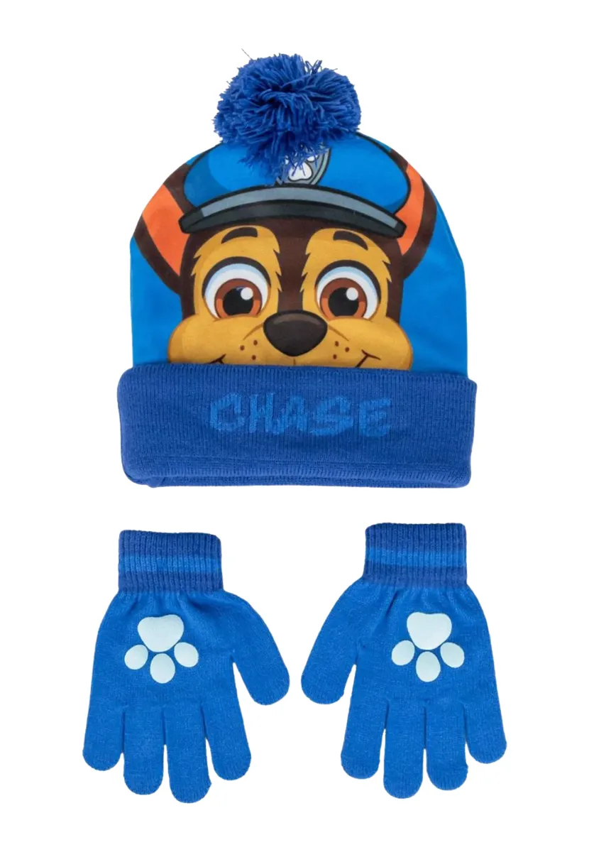 PAW PATROL -TEILIGES SET  - Fingerhandschuh - blue