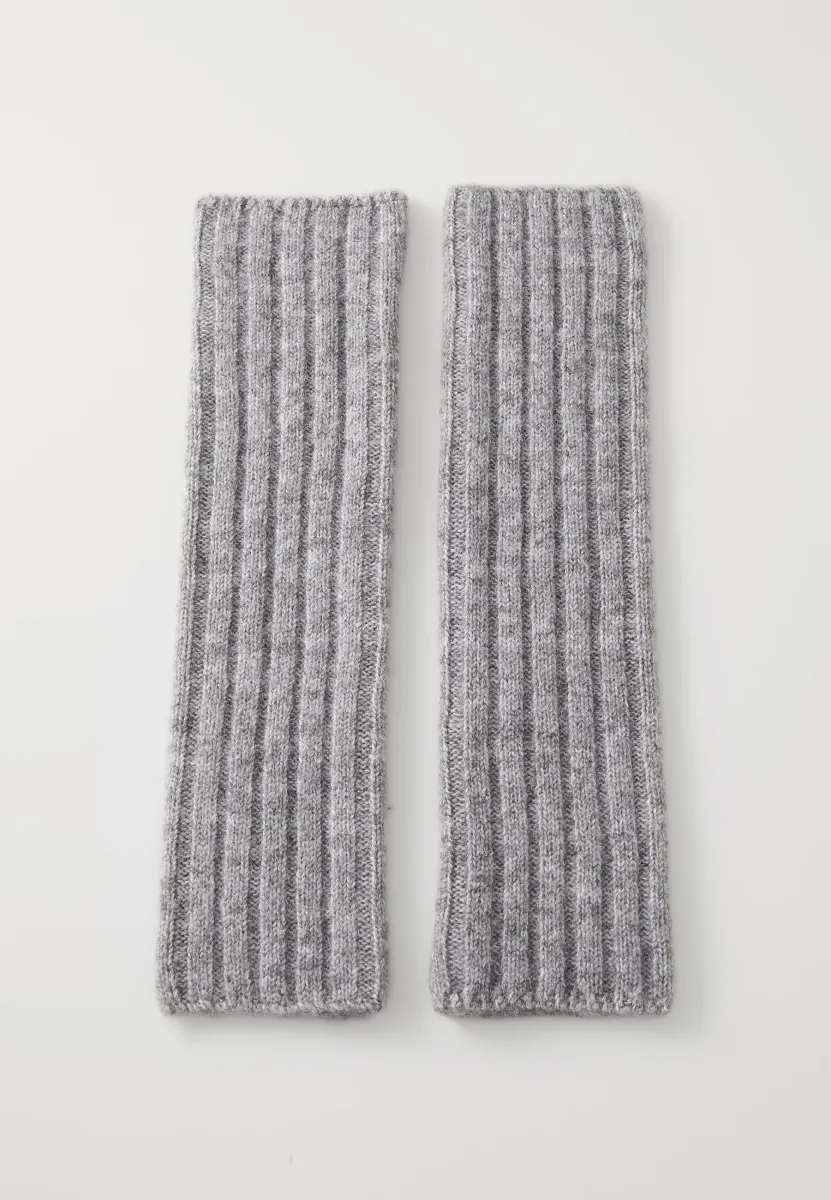 PCAMINA LEGWARMER  - Stulpen - light grey melange