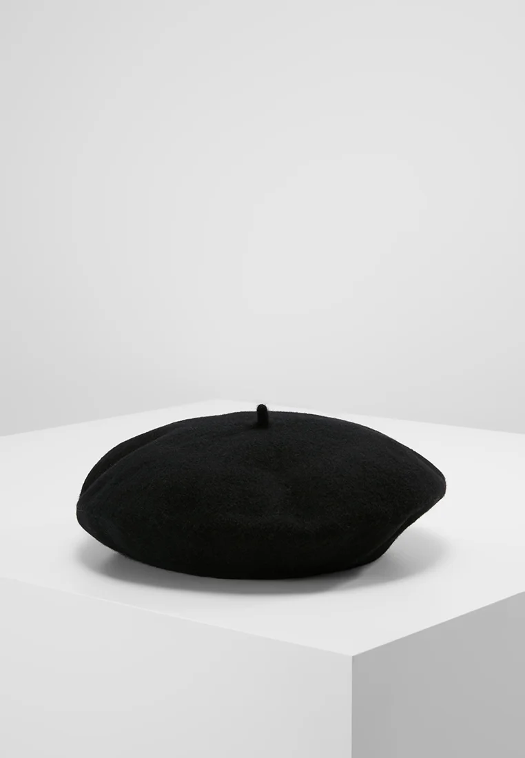 PCFRENCH BERET - Mütze - black