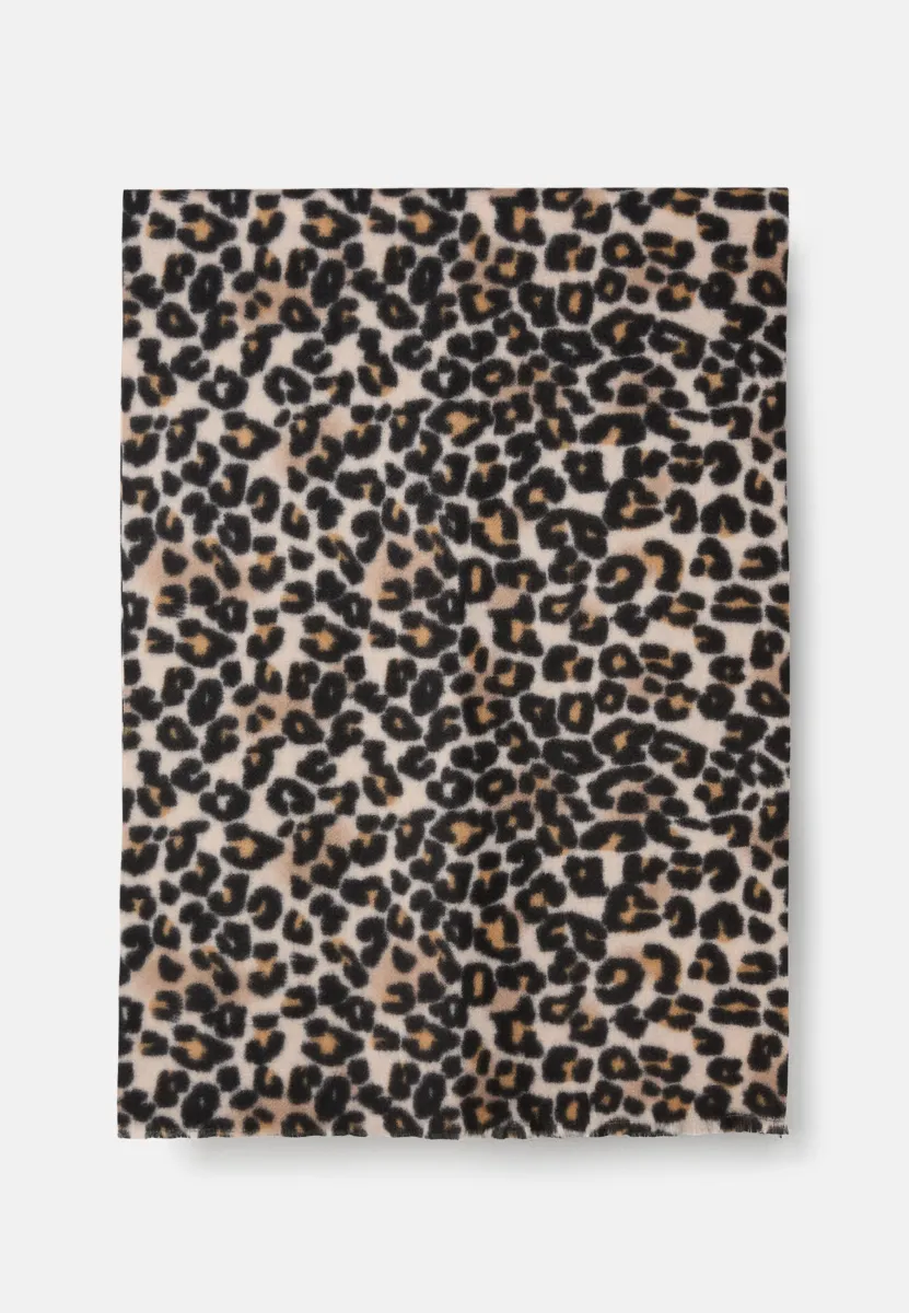 PCJORNA LONG NOOS BC - Schal - black/brown