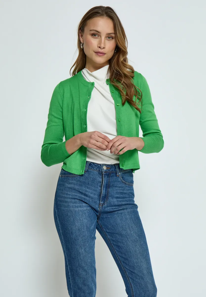 PCTANA - Strickjacke - bright green