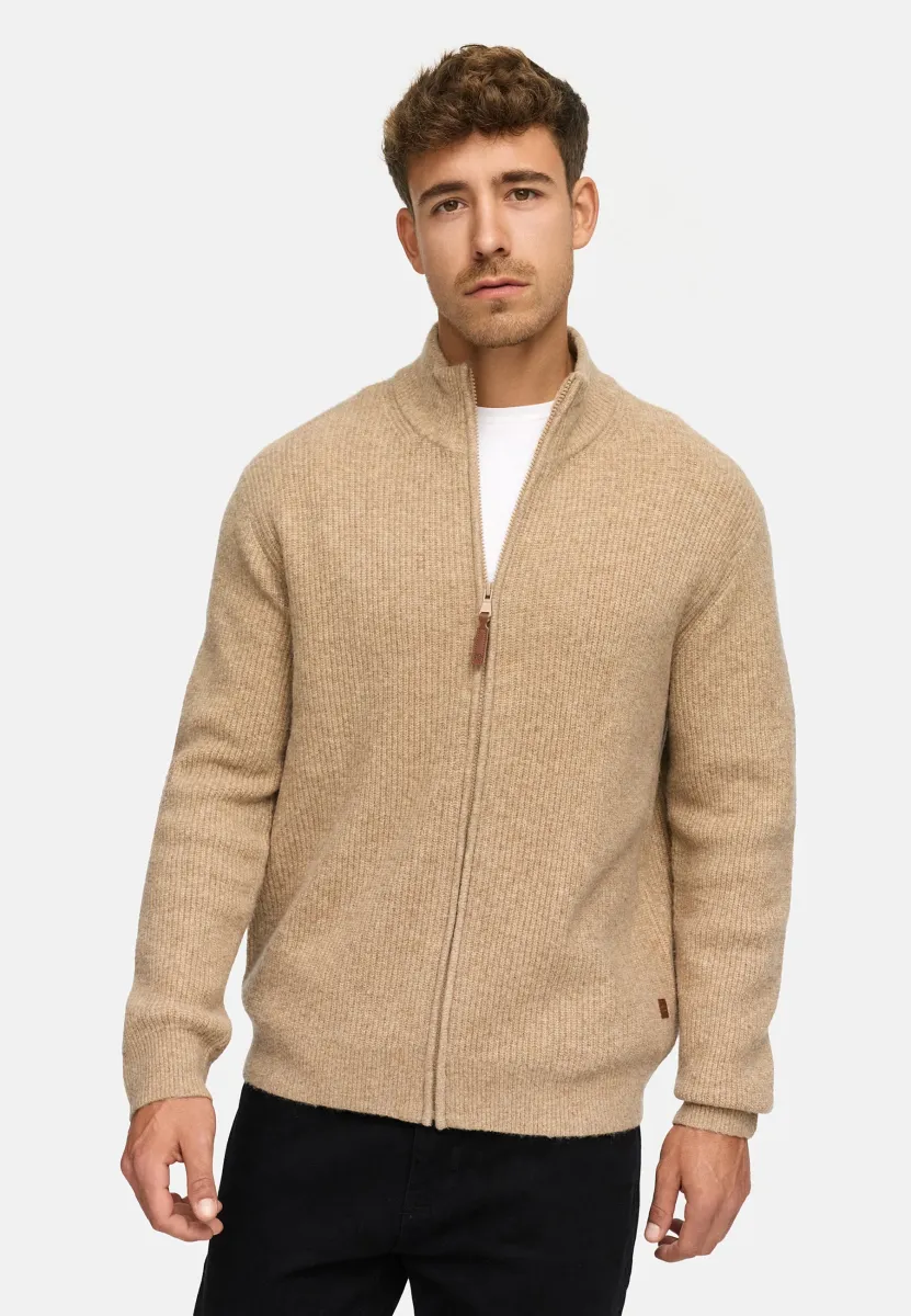 PEACE - Strickjacke - beige