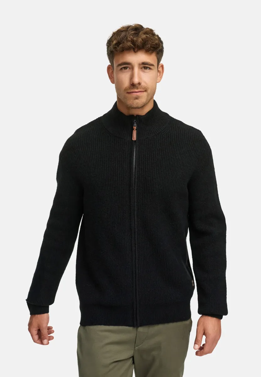 PEACE - Strickjacke - black