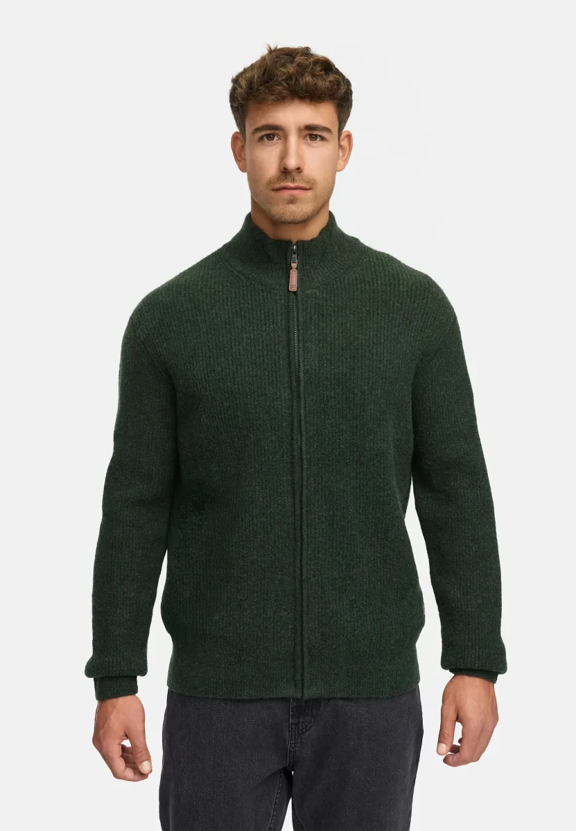 PEACE - Strickjacke - jungle green