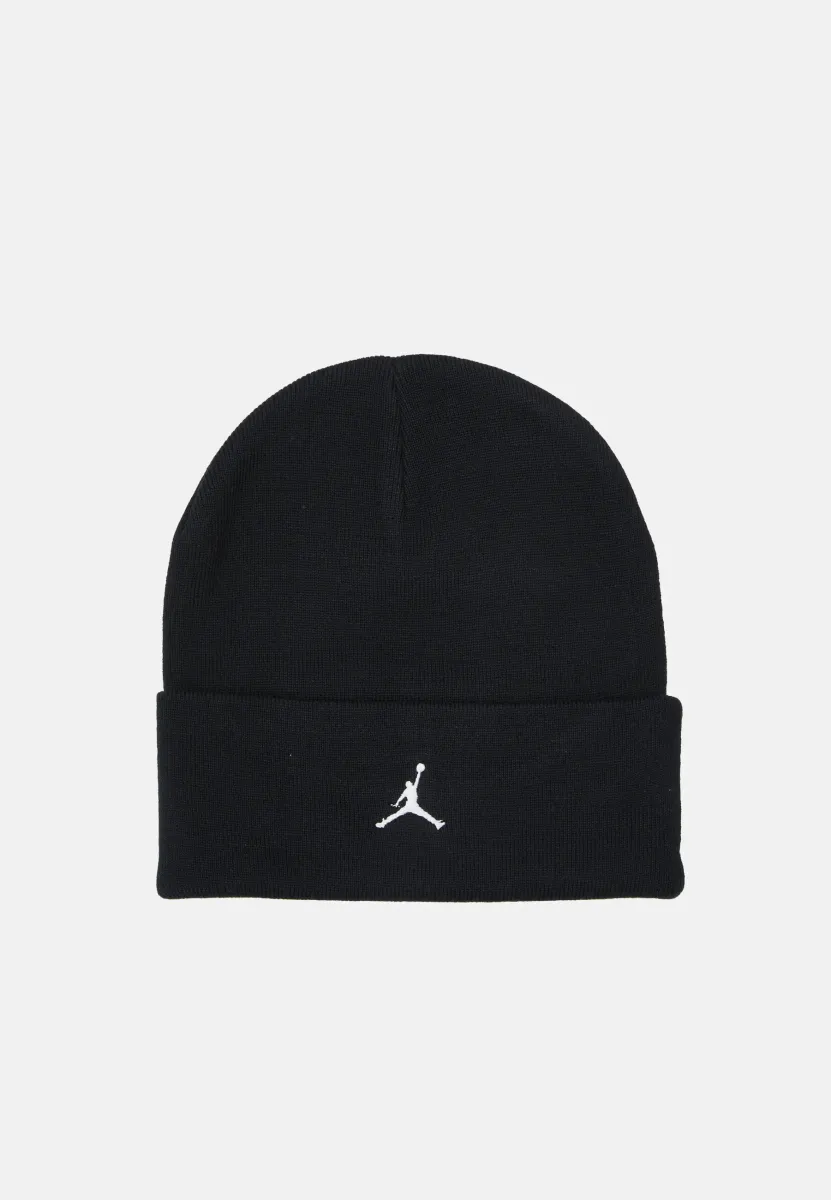 PEAK BEANIE - Mütze - black/(white)