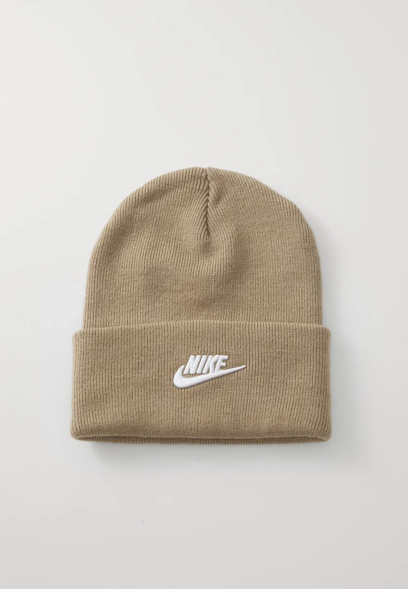 PEAK BEANIE UNISEX - Mütze - khaki/white