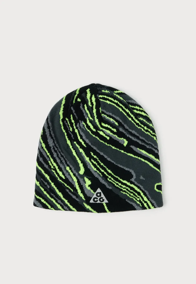 PEAK BEANIE UNISEX - Mütze - smoke grey/black