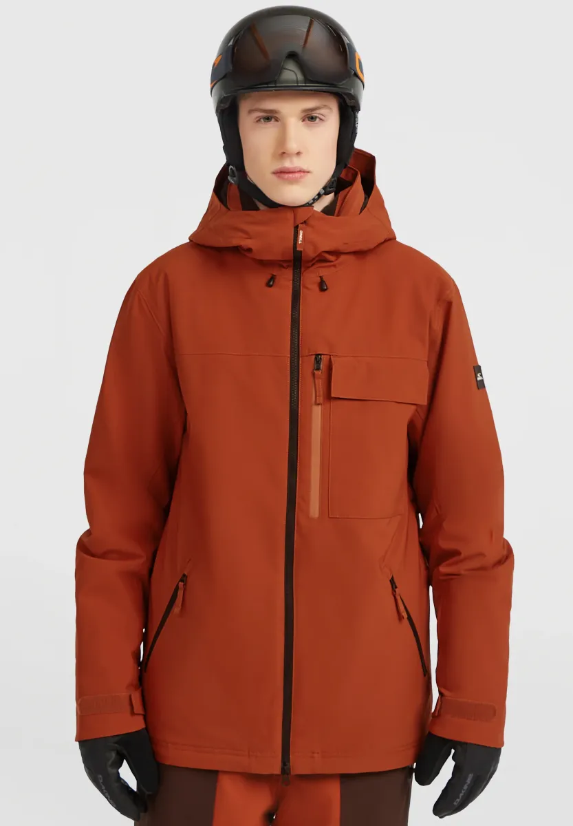PEAK - Snowboardjacke - bonfire