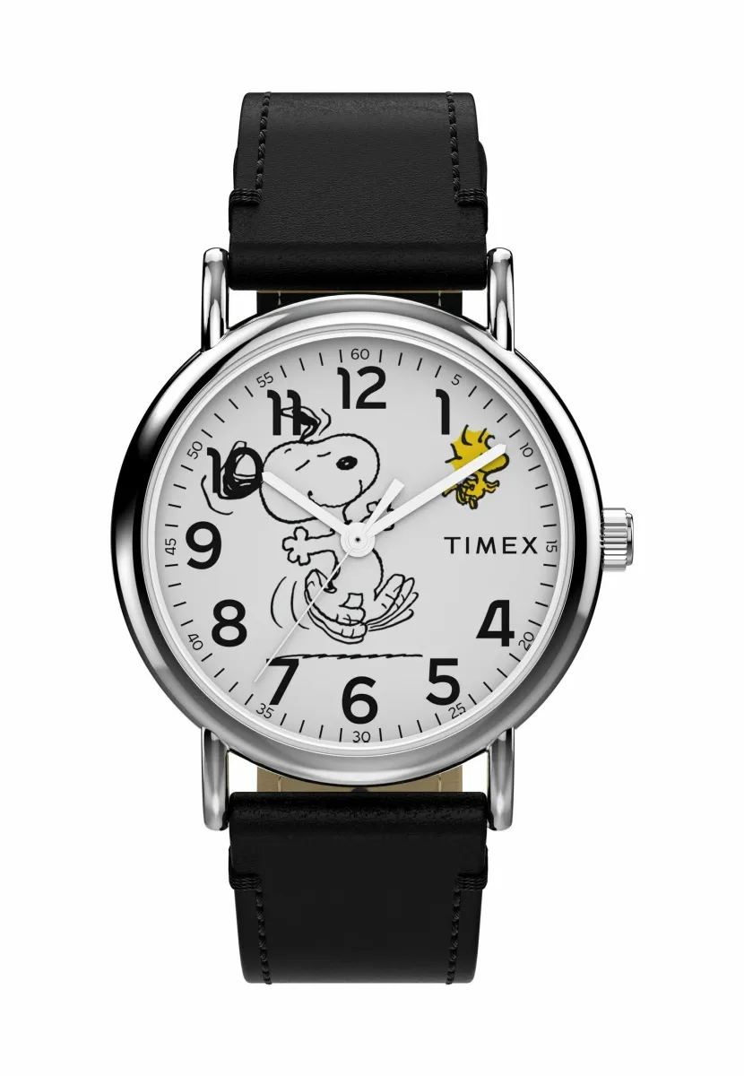 Peanuts Weekender Classic Snoopy - Uhr - black