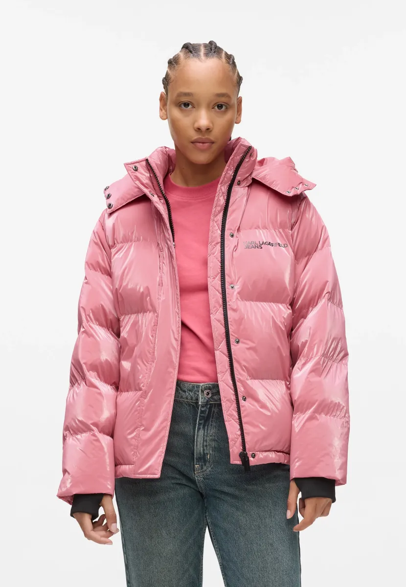PEARLIZED PUFFER - Winterjacke - slate rose