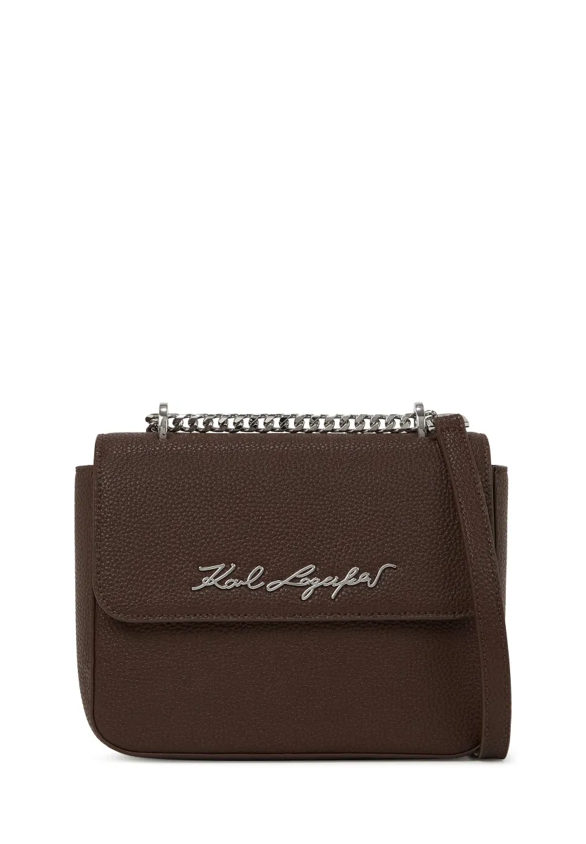 PEBBLE - Umhängetasche - dark chocolate