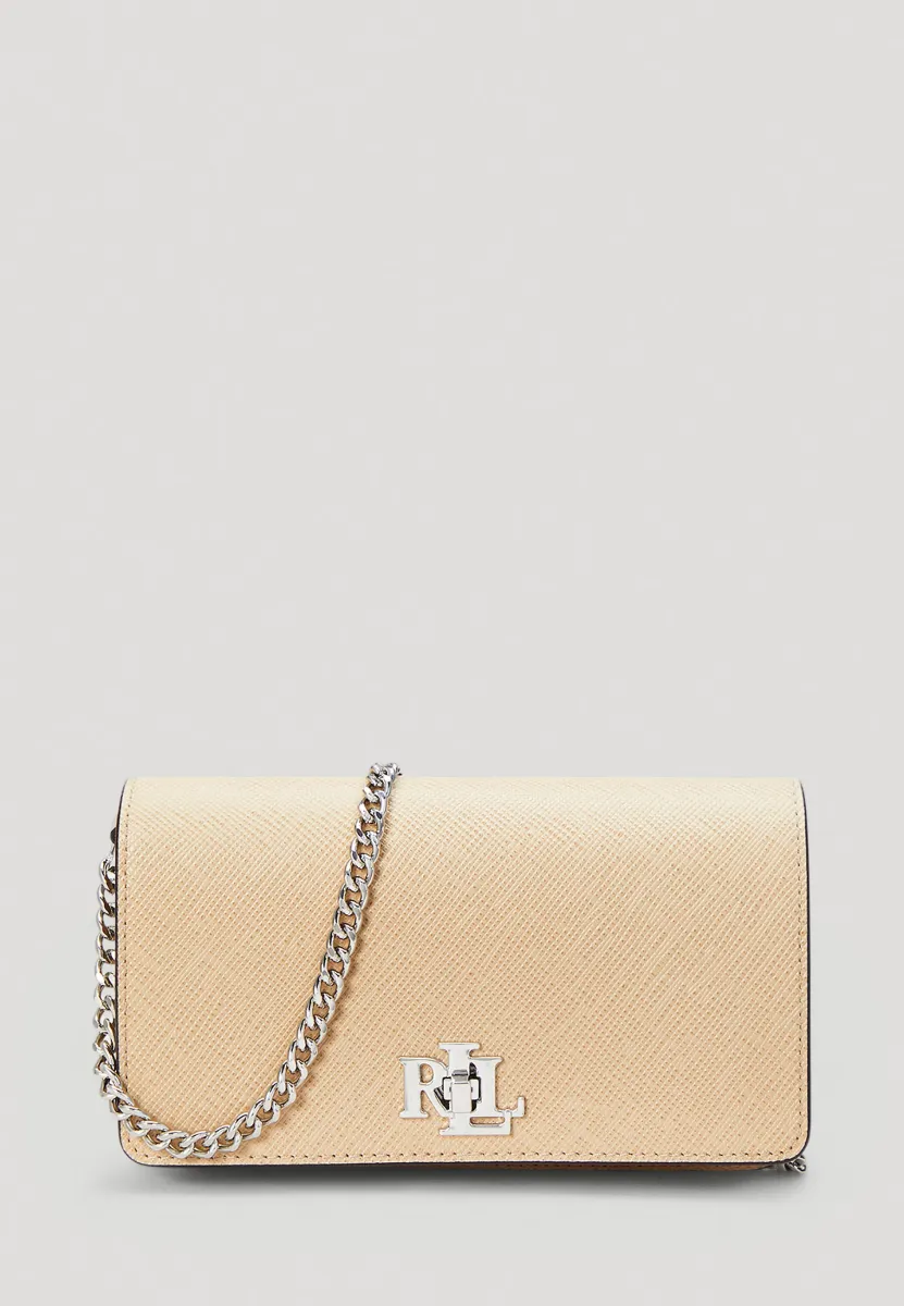 PEBBLED CAMERYN CROSSBODY TECH CASE - Umhängetasche - sand dune