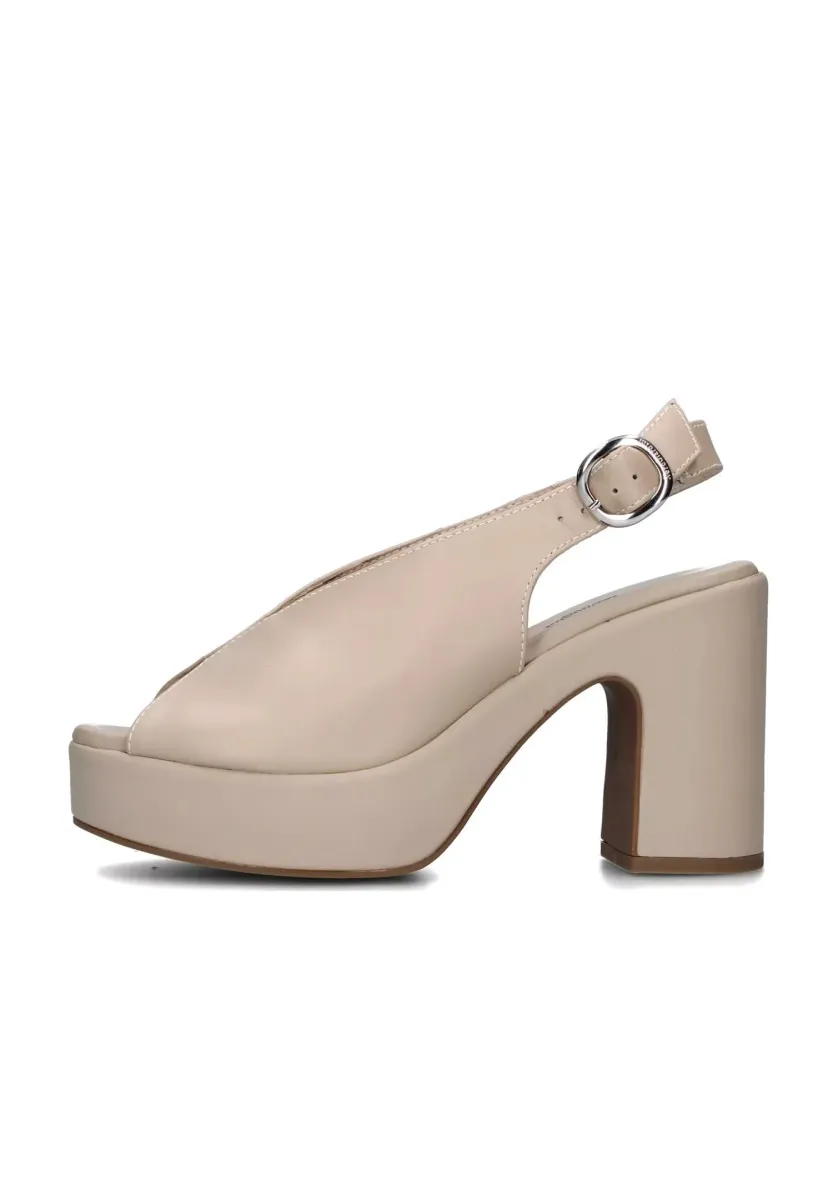 Peeptoe - beige
