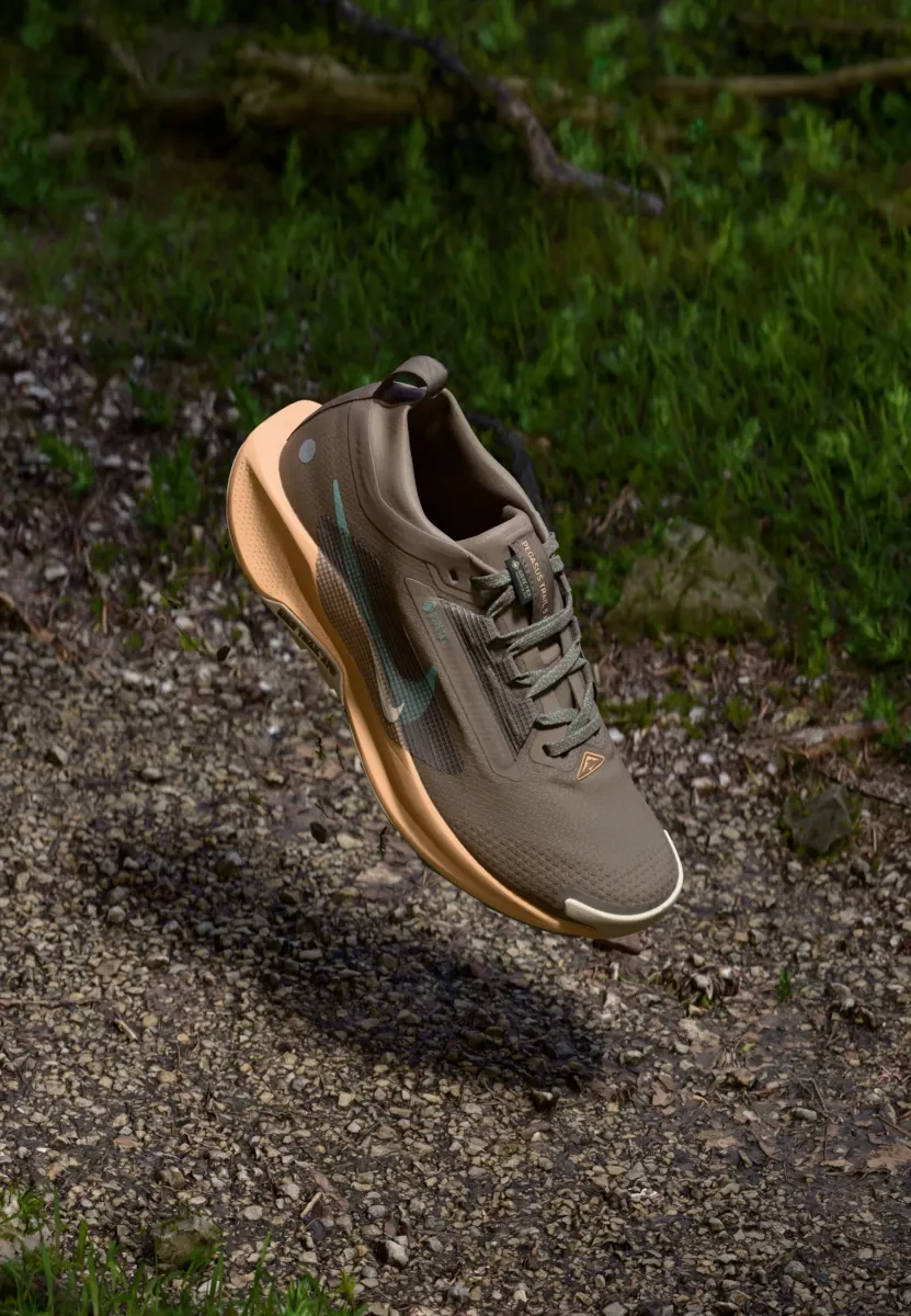 PEGASUS 5 - Laufschuh Trail - brown/cannon/orange chalk/pearl white