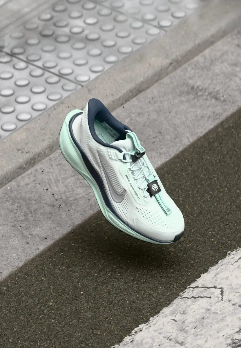 PEGASUS EASYON - Laufschuh Straße - ghost aqua/metallic silver/mint foam/armory navy/seaweed/barely green