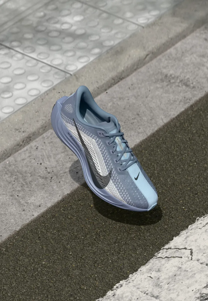 PEGASUS PLUS - Laufschuh Straße - ashen slate/anthracite/white/pure platinum/light armory blue/world indigo