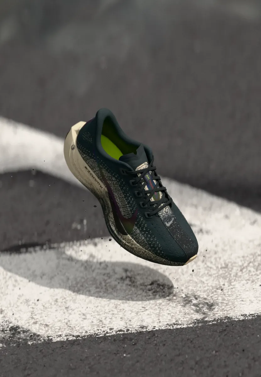 PEGASUS PLUS NIRT - Laufschuh Straße - oatmeal/black/anthracite/volt/light crimson/metallic silver-coloured
