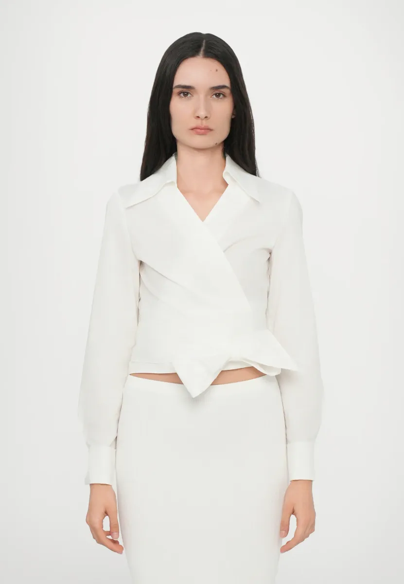 PERFECT WRAP  - Bluse - white