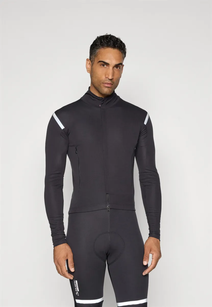 PERFETTO JACKET - Cycling-Trikot - light black/silver-coloured reflex