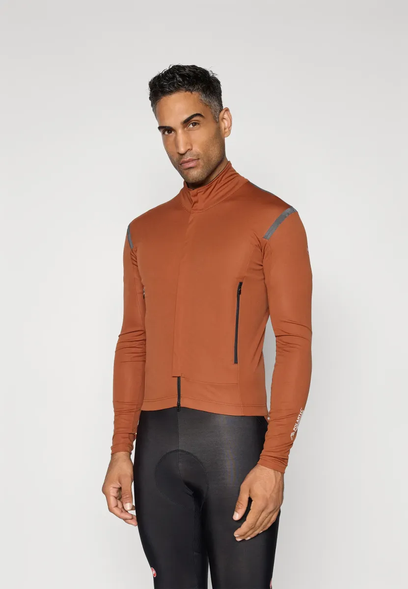 PERFETTO JACKET - Cycling-Trikot - mocha/black reflex