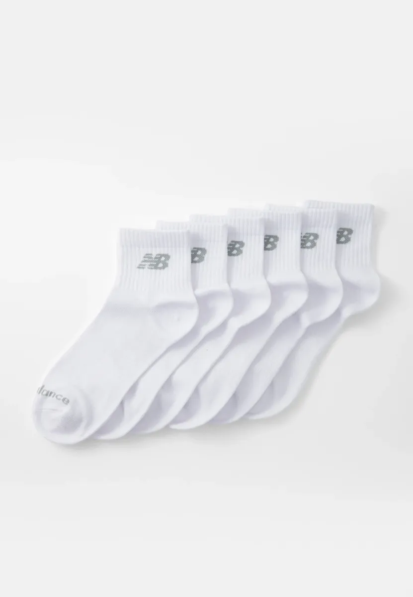 PERFORMANCE BASIC ANKLE UNISEX 6 PACK - Sportsocken - white