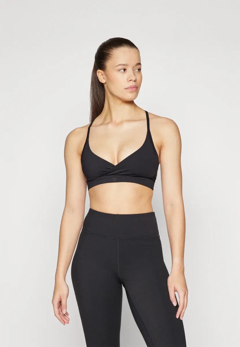 PERFORMANCE LIGHT SUPPORT BRA - Sport-BH mit leichter Stützkraft - black