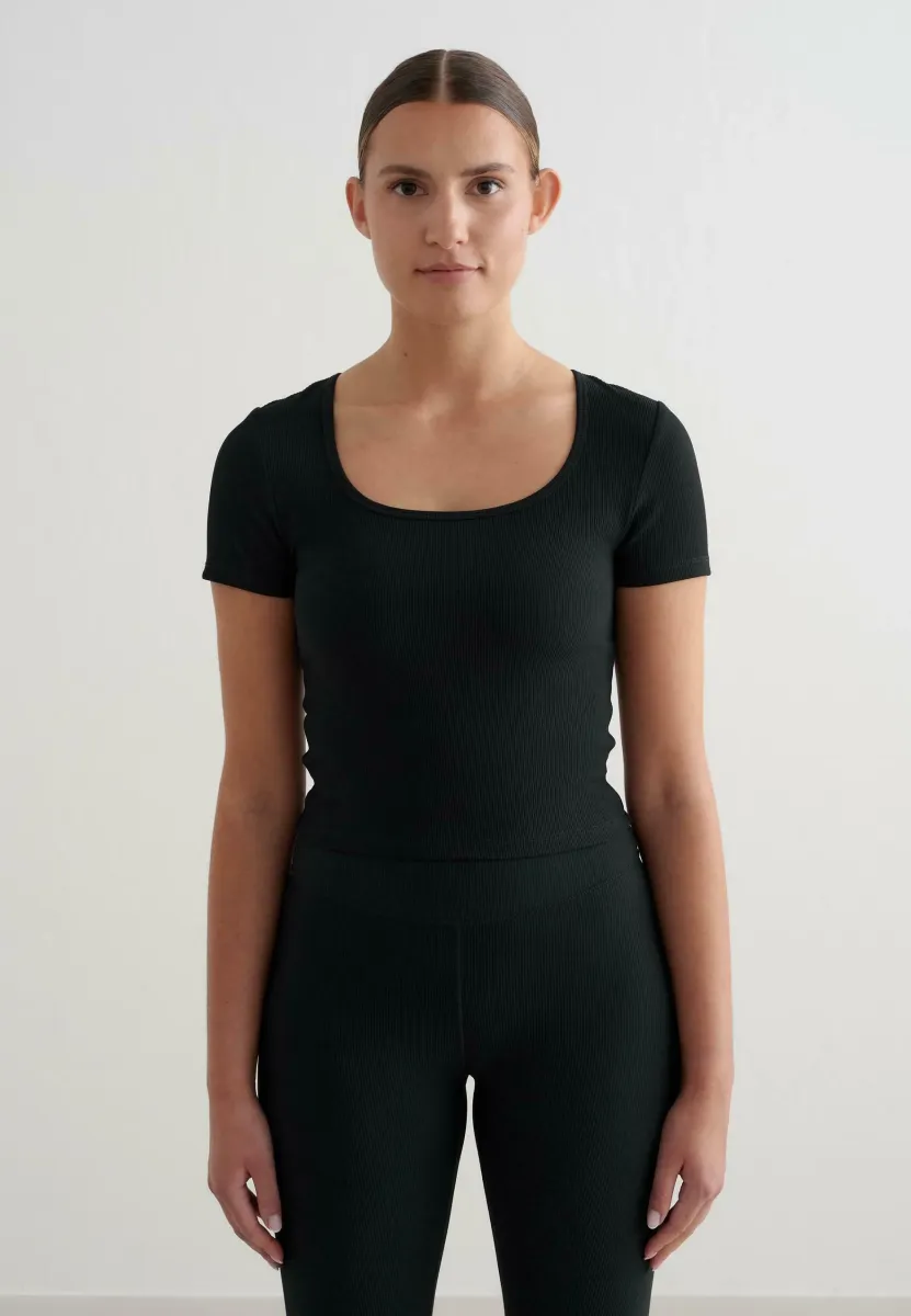 PERFORMANCE SHORT SLEEVE - T-Shirt basic - black