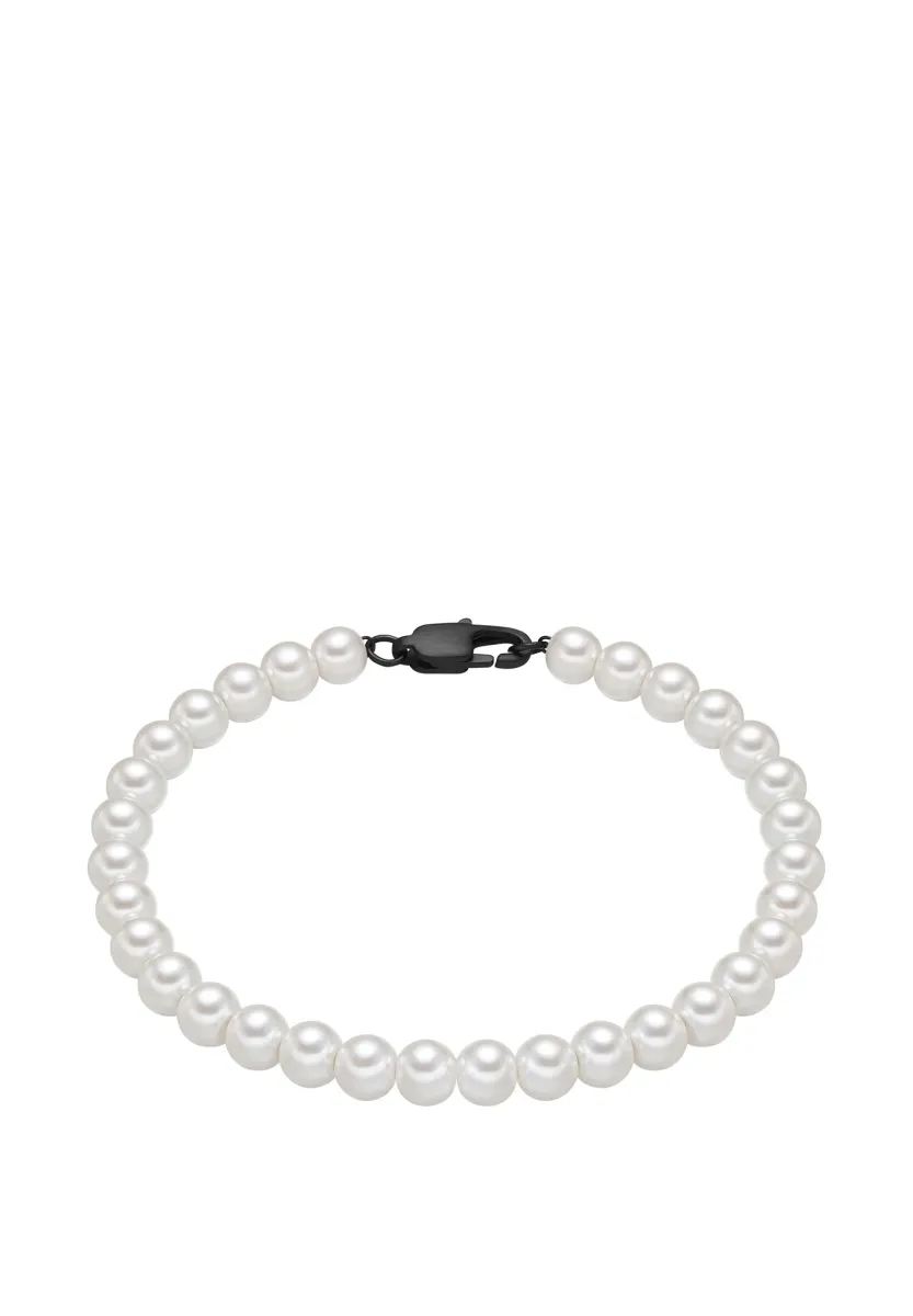 PERLE - Armband - schwarz