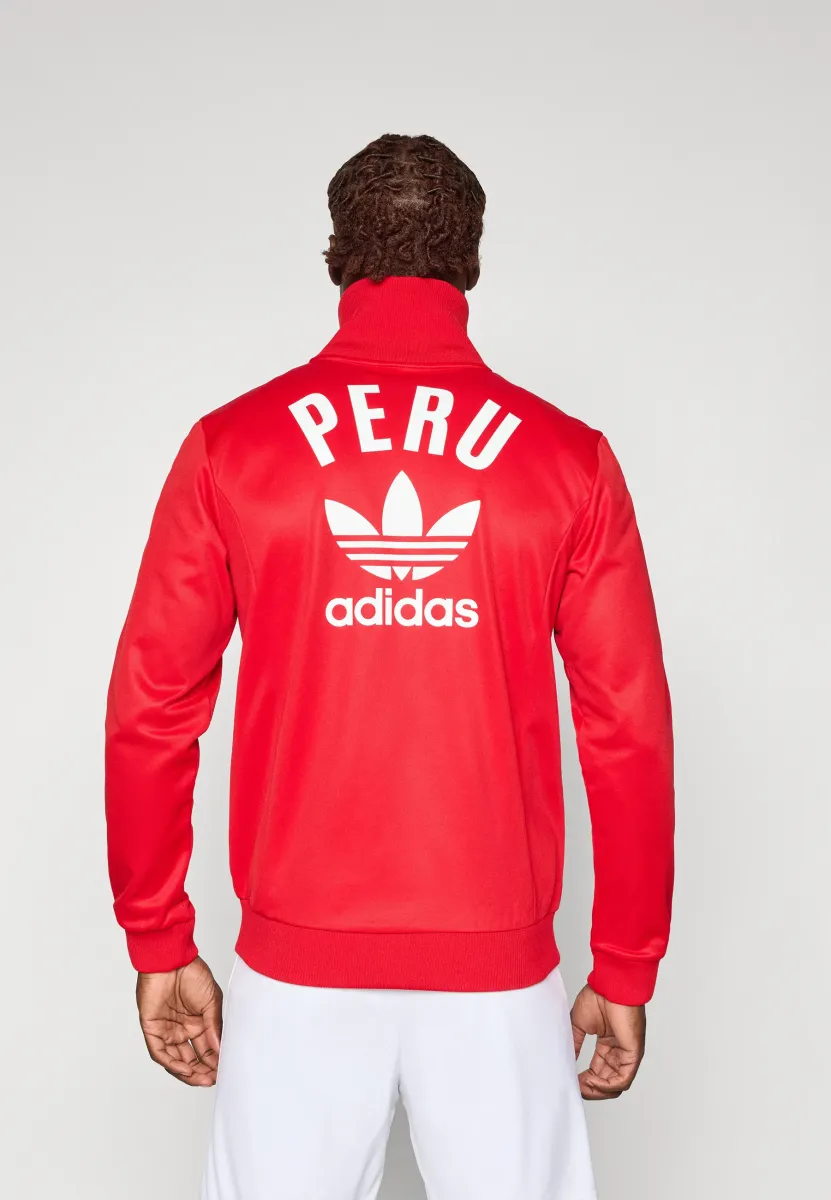 PERU TRACK TOP - Sweatjacke - better scarlet