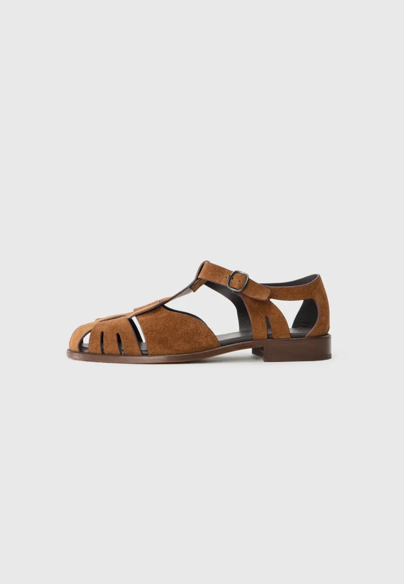 PESCA - Riemensandalette - tan