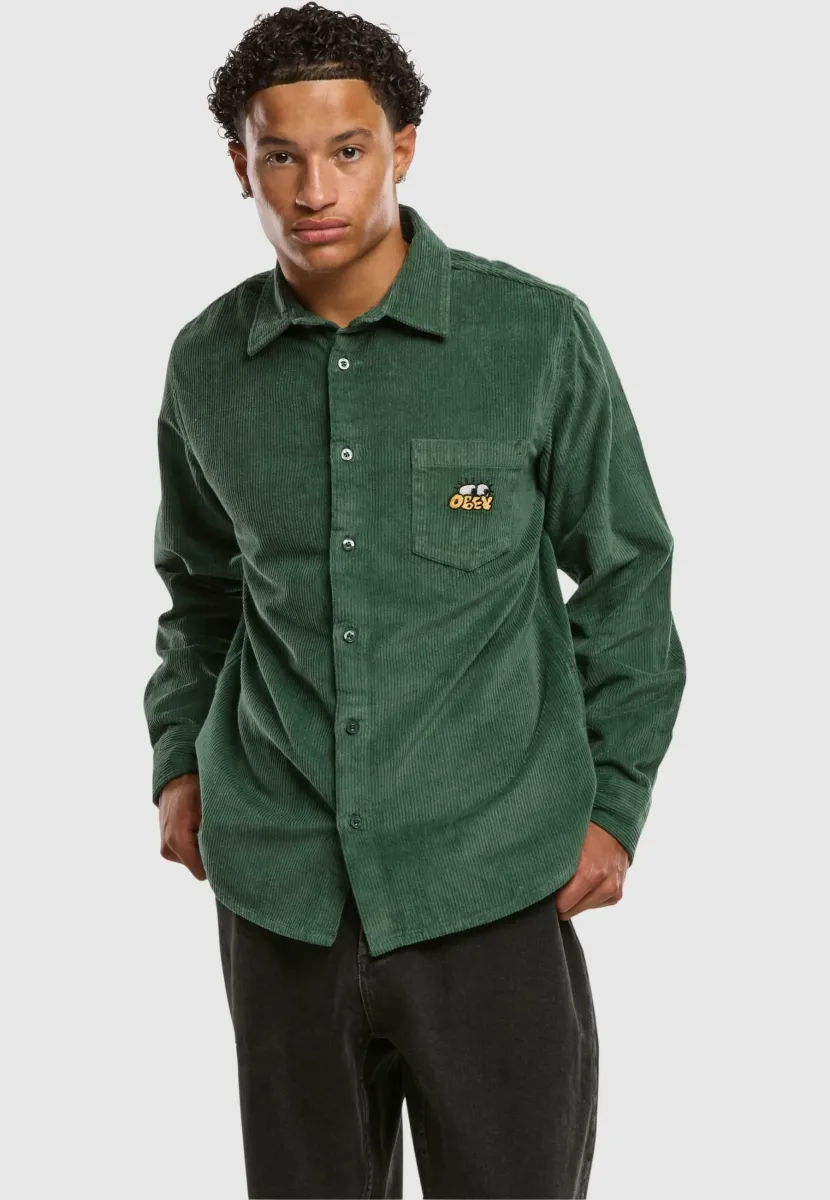 PETER  - Hemd - dark cedar