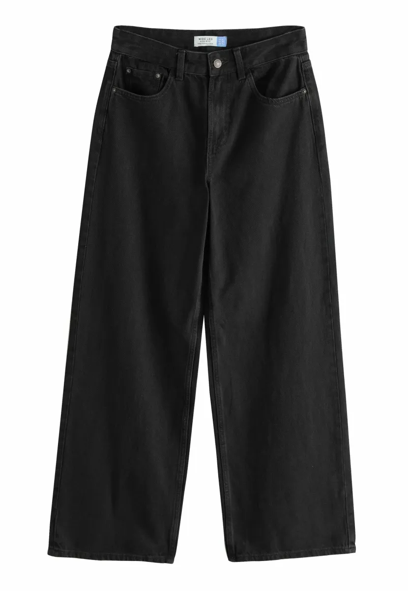 PETITE FIT - Wide Leg - black