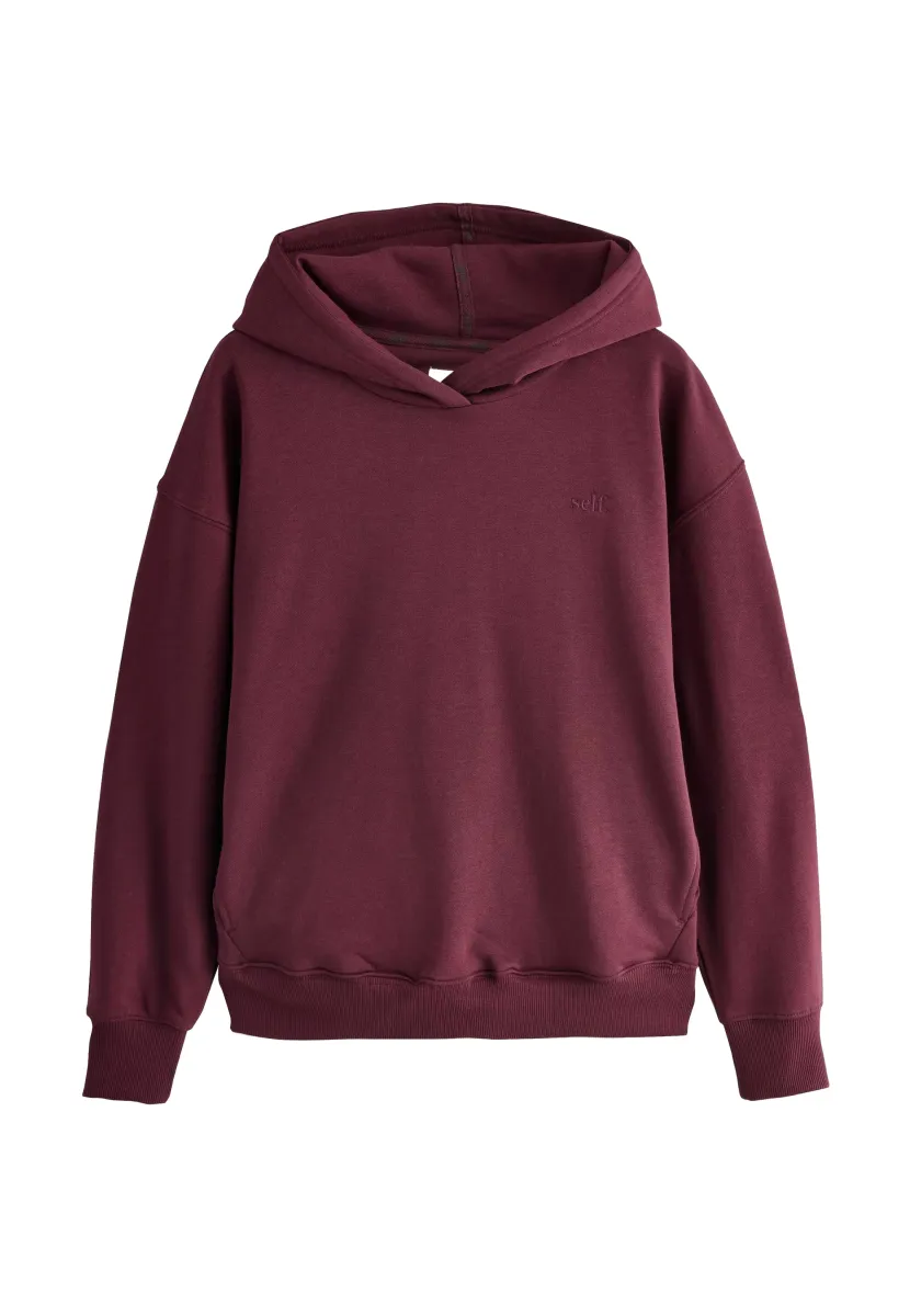 PETITE - Kapuzenpullover - berry red
