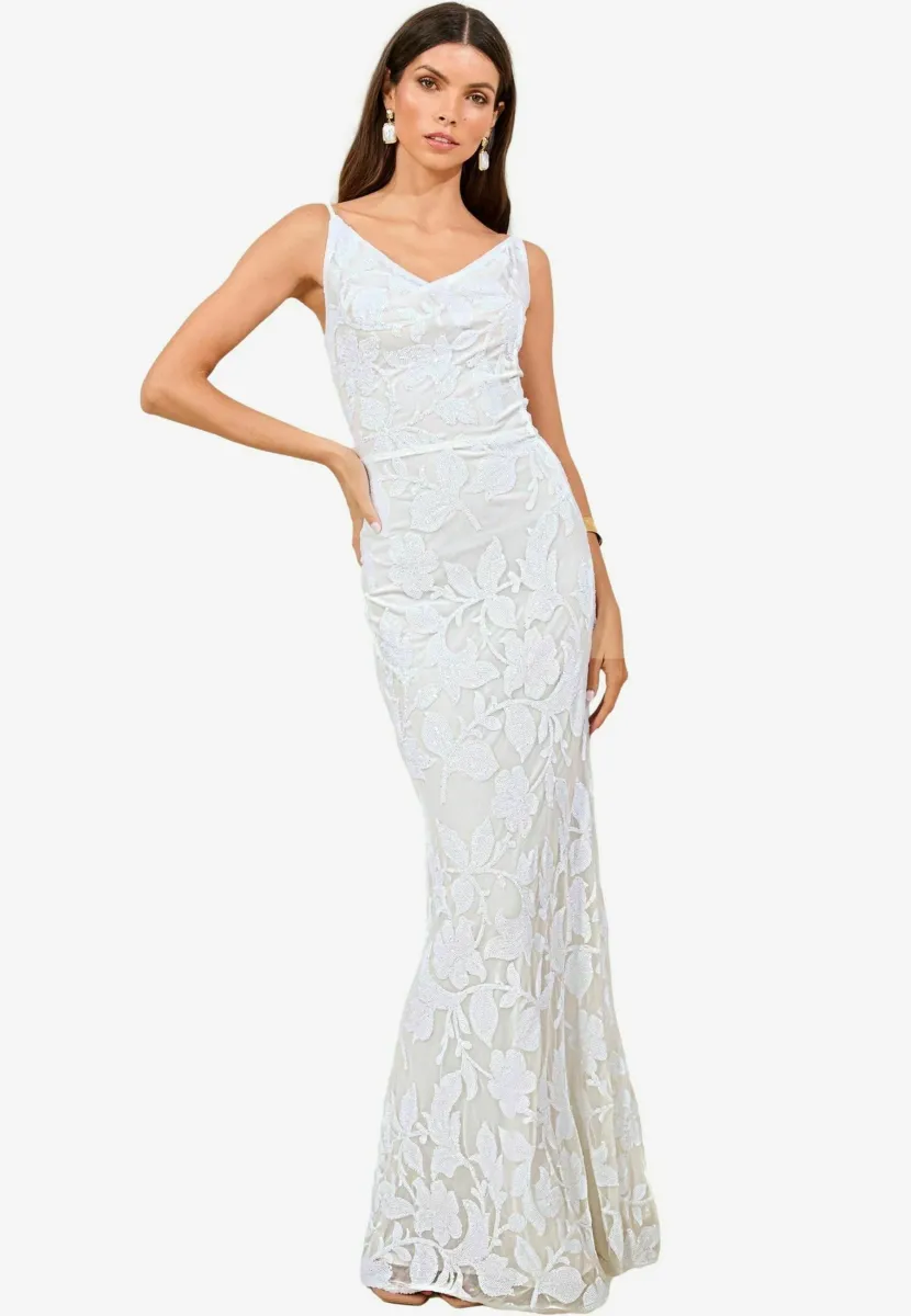 PETITE - SHORT SLEEVE - Ballkleid - white 2