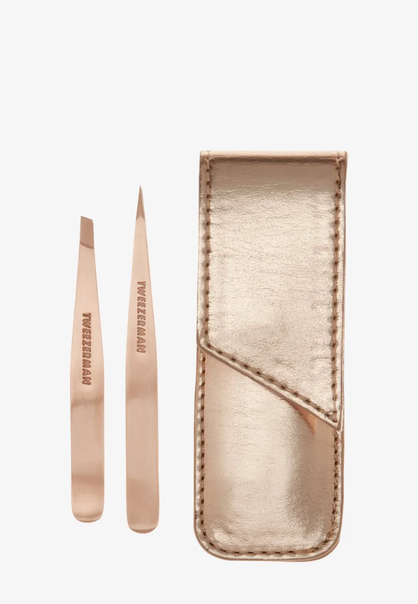 PETITE TWEEZER SET - Gesichtspflegeset - rose gold
