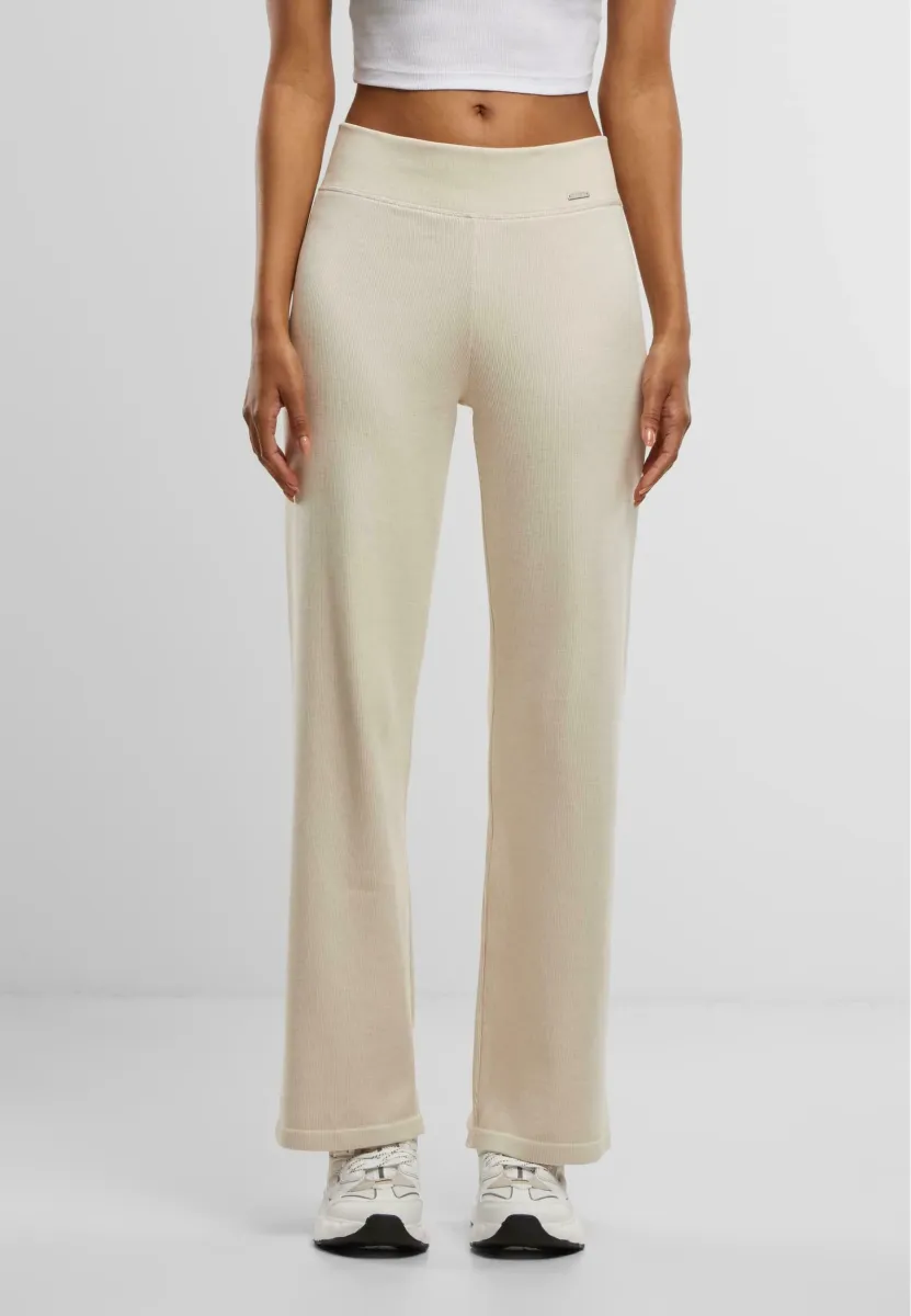 PETITE WIDE  - Stoffhose - cafe au lait