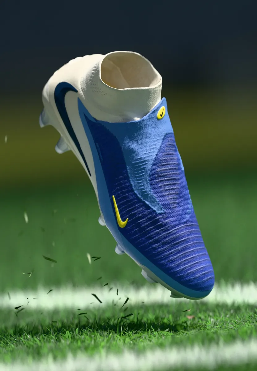 PHANTOM 6 HIGH ELITE FG LV8 - Fußballschuhe für festen Untergrund - racer blue/dark obsidian